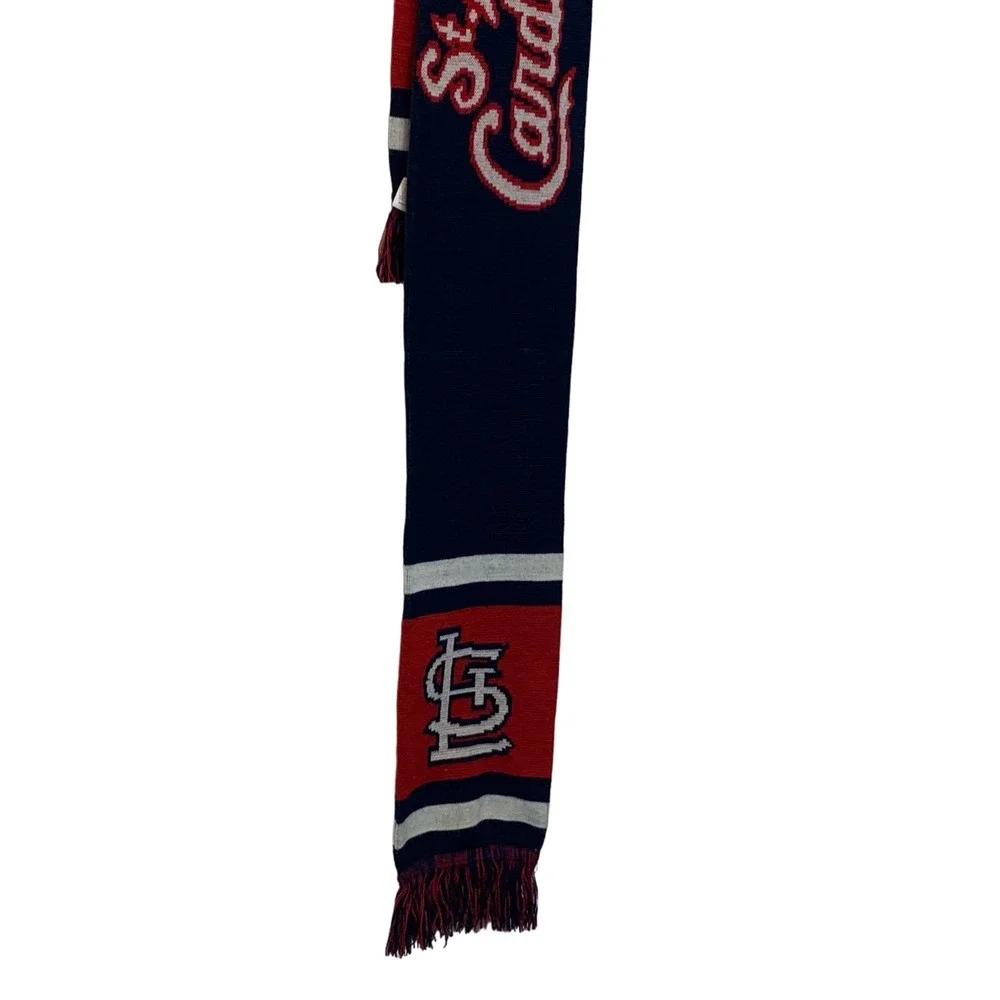 EUC St Louis‎ Cardinals reversible knit scarf